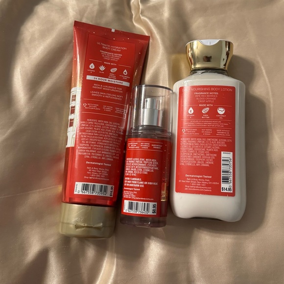 Set of Bath & Body Works Bright Christmas Morning - Lotion, Body Cream, Spray - Picture 2 of 5